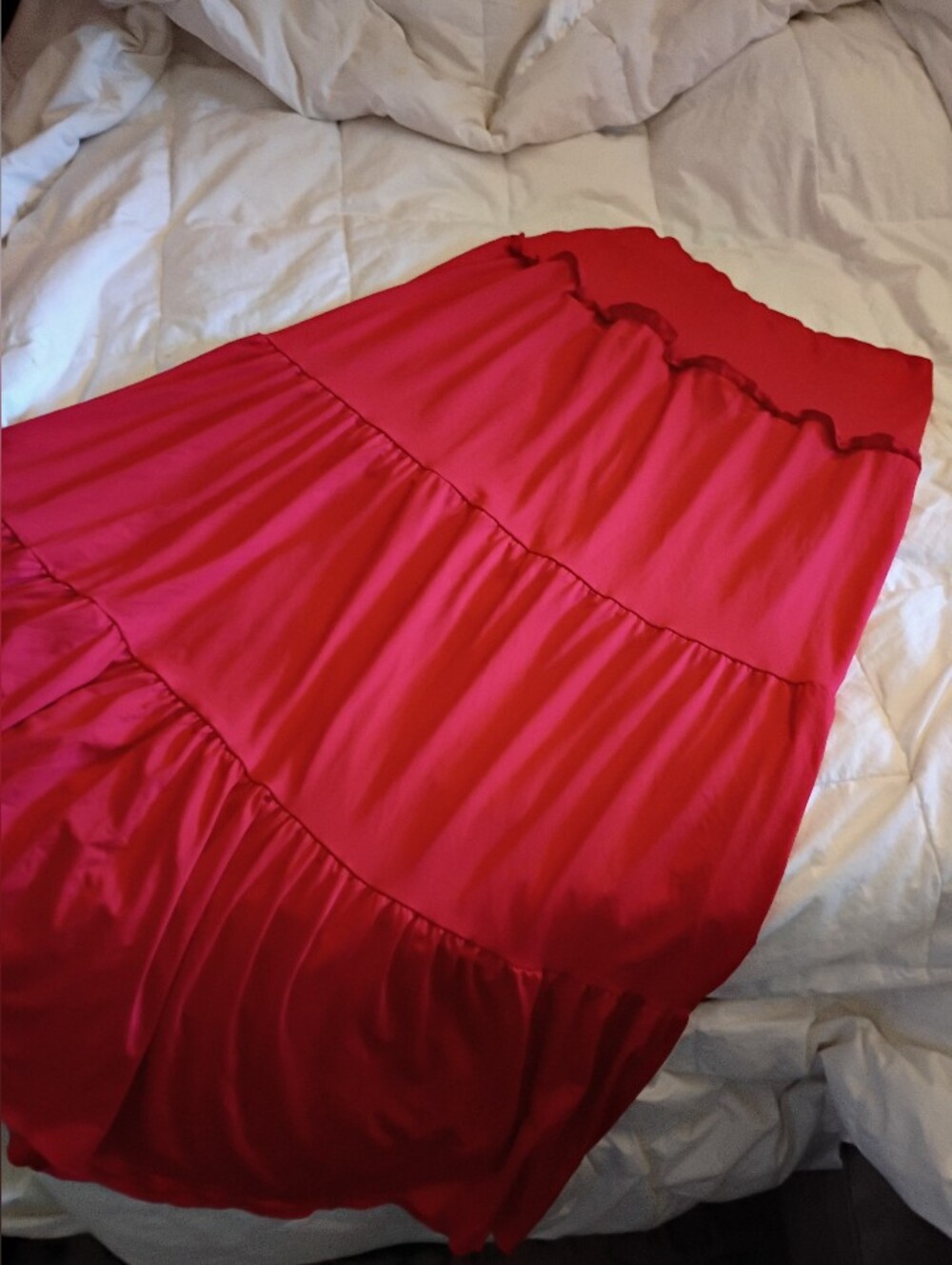 Tiered Maxi Skirt